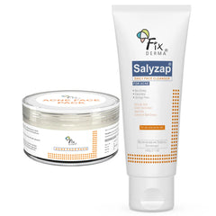Salyzap Salicylic Face Wash and Face Pack Combo for Acne Prone Skin