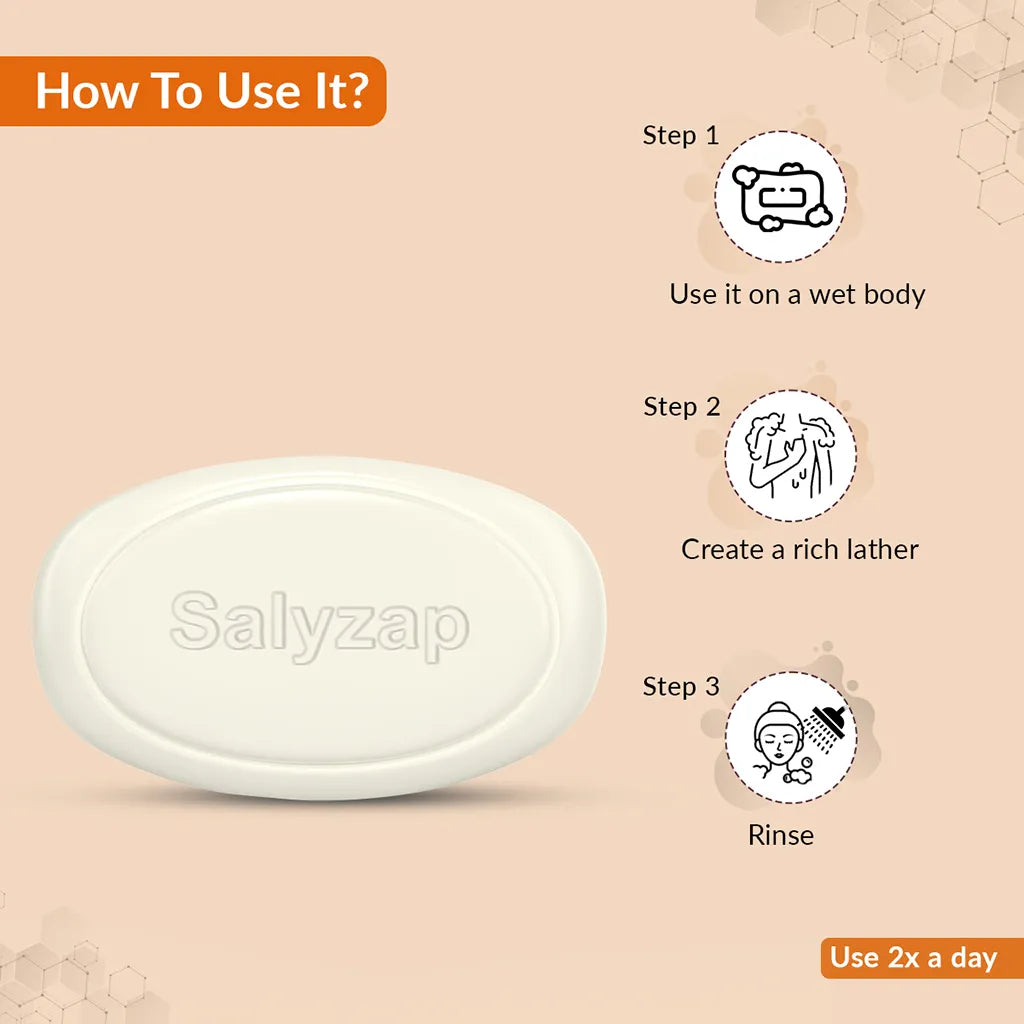 Salyzap Soap 75g Pack of 2