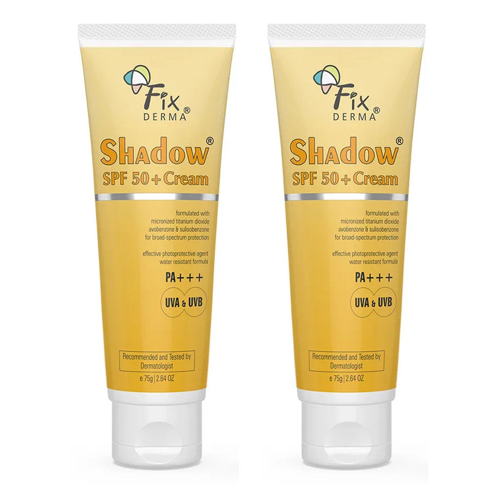 Sunscreen SPF 50+ Cream For Dry and Sensitive Skin 75g (Pack of 2)