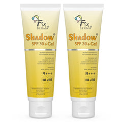Shadow Sunscreen For Oily Skin SPF 30+ Gel - Acne Prone 75g Pack of 2