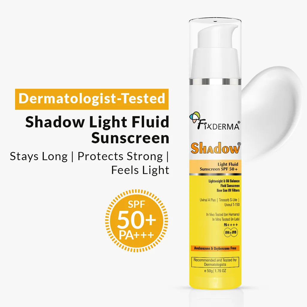 Dermatologist Tested Fluid SPF 50+ Sunscreen 