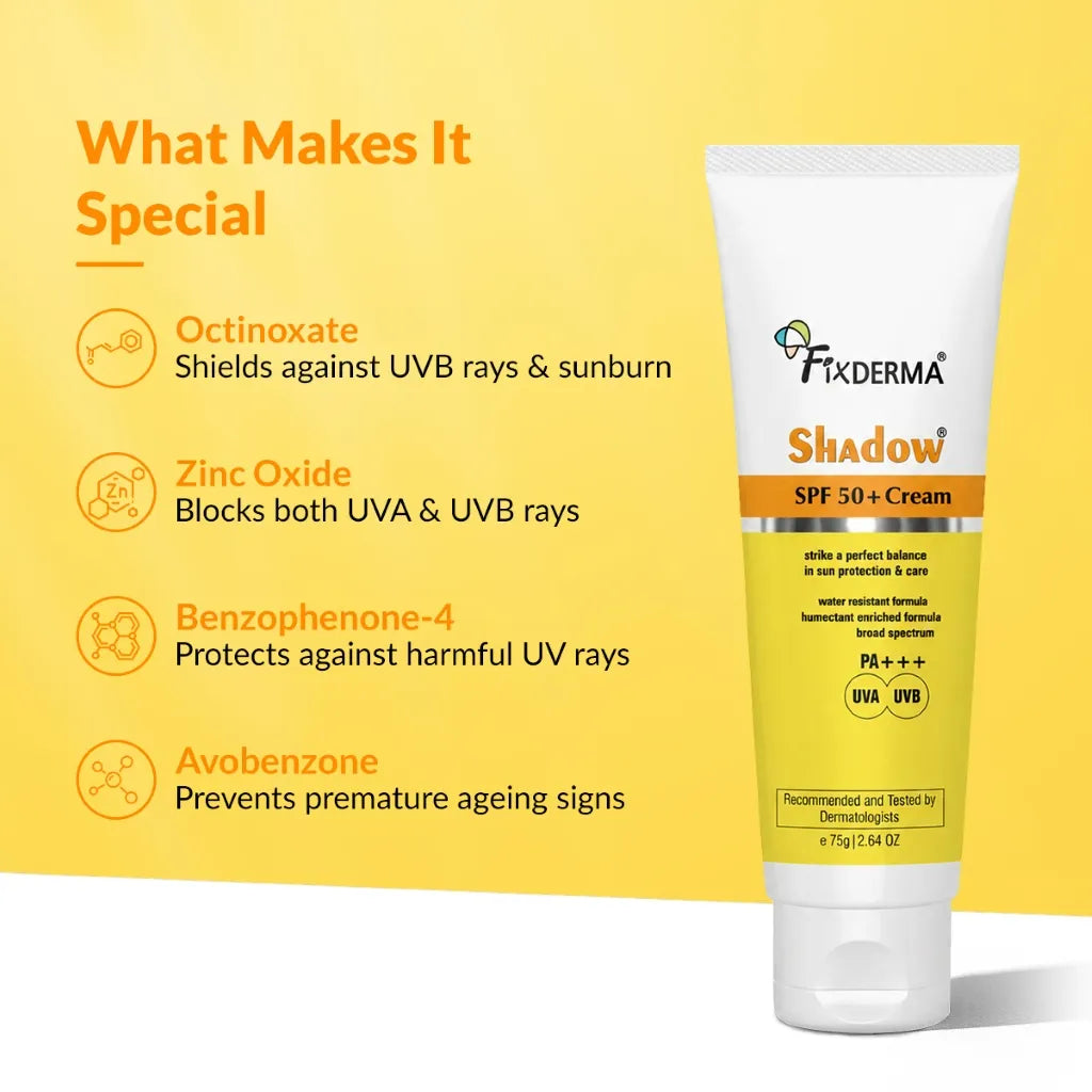 Shadow Sunscreen SPF 50 + Cream