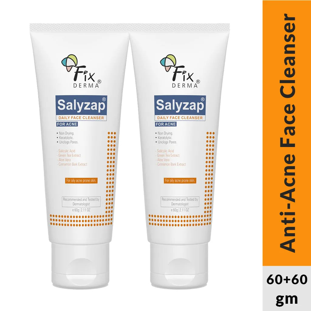 Salyzap Daily Face Cleanser 60g Pack of 2