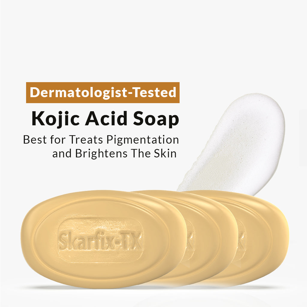 Kojic Acid Soap For Pigmentation and Brightening (Pack of 3)