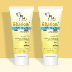 Fixderma Shadow Sunscreen SPF 30 Gel 40g Tube (Pack of 2)