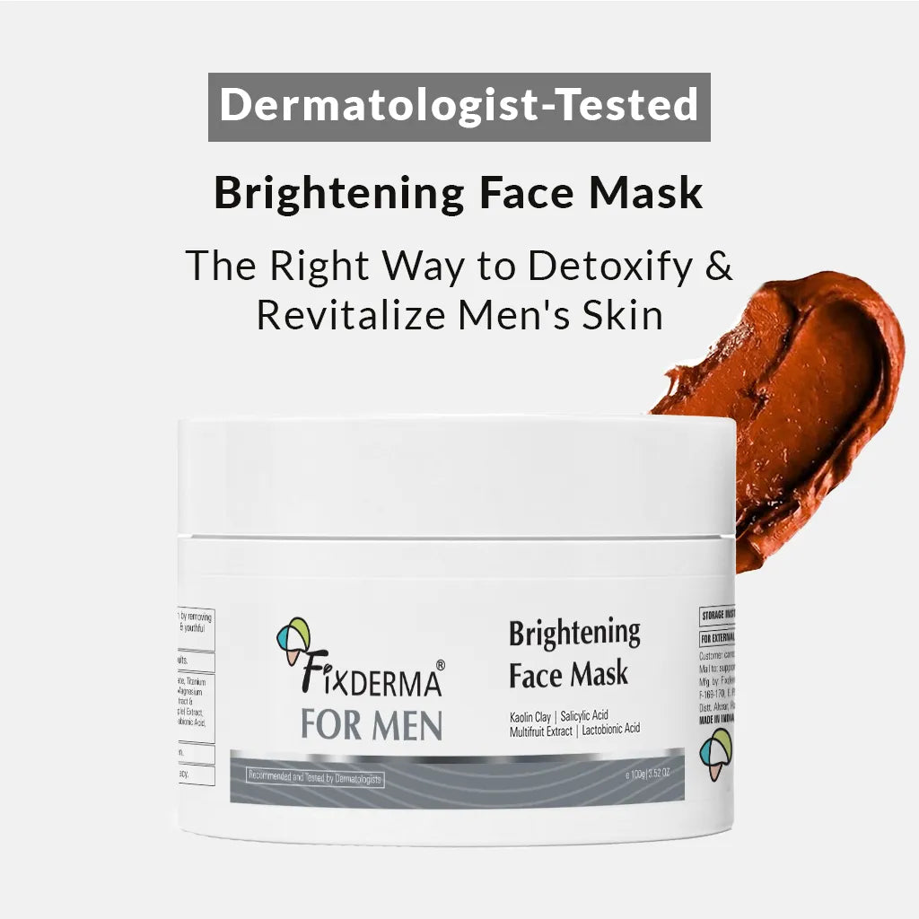 Dermatologist Tested Men Brightening Face Mask 