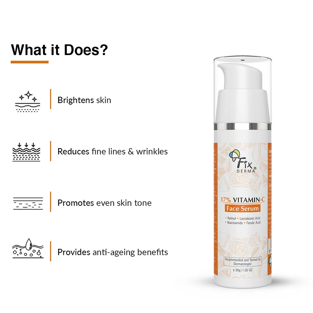 Vitamin C serum for face