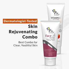 Vitamin C Face Wash and Face 21 Cream Combo