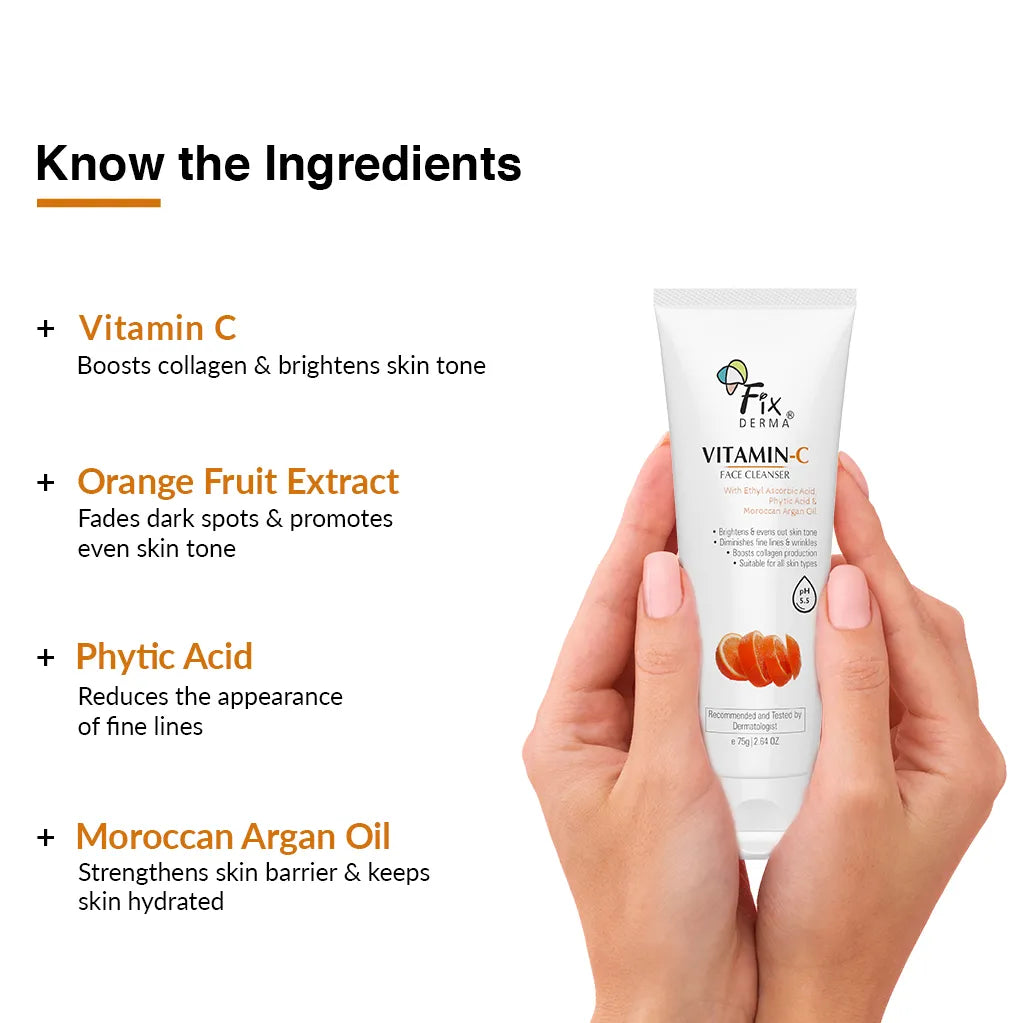 Vitamin C Face Wash for oily skin