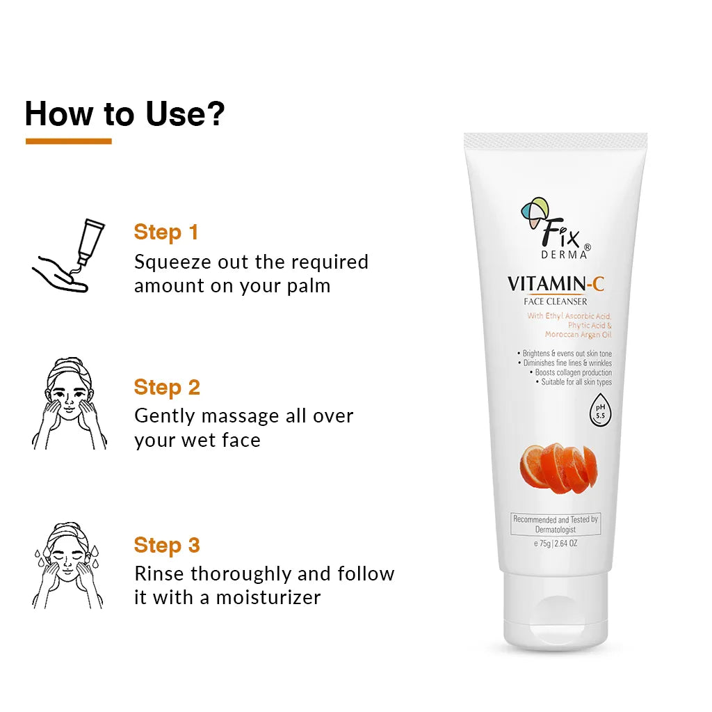Vitamin C Face Wash for oily skin