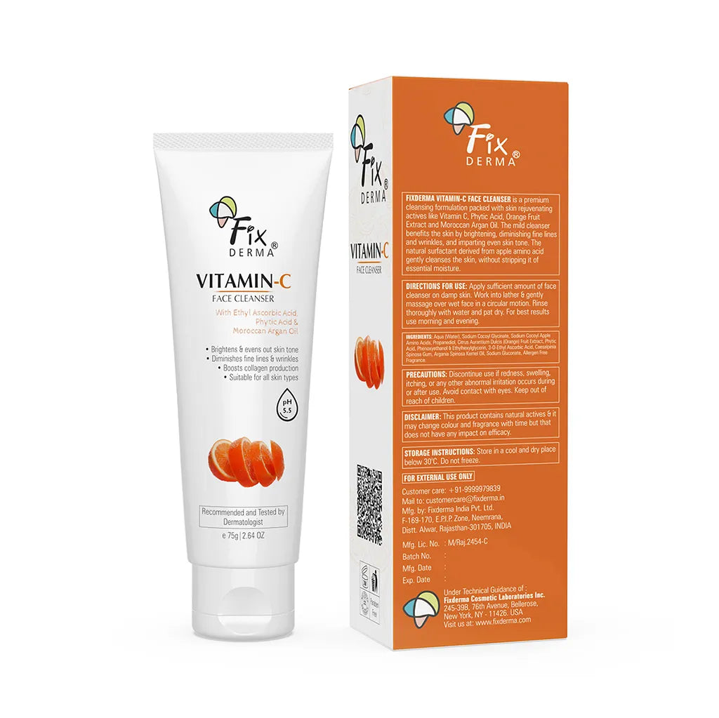 Vitamin C Face Wash for oily skin with Ascorbic Acid