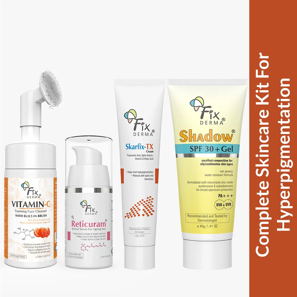 Complete skincare kit for Hyperpigmentation
