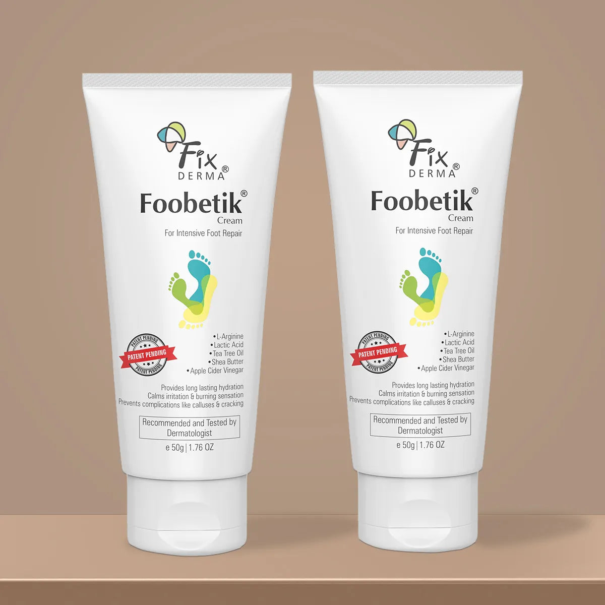 Foobetik Foot Cream 50g Pack of 2