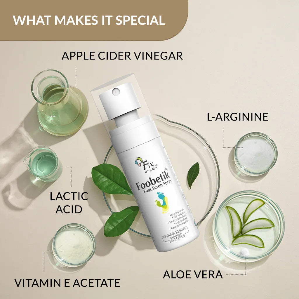 Foobetik Foot Scrub Spray