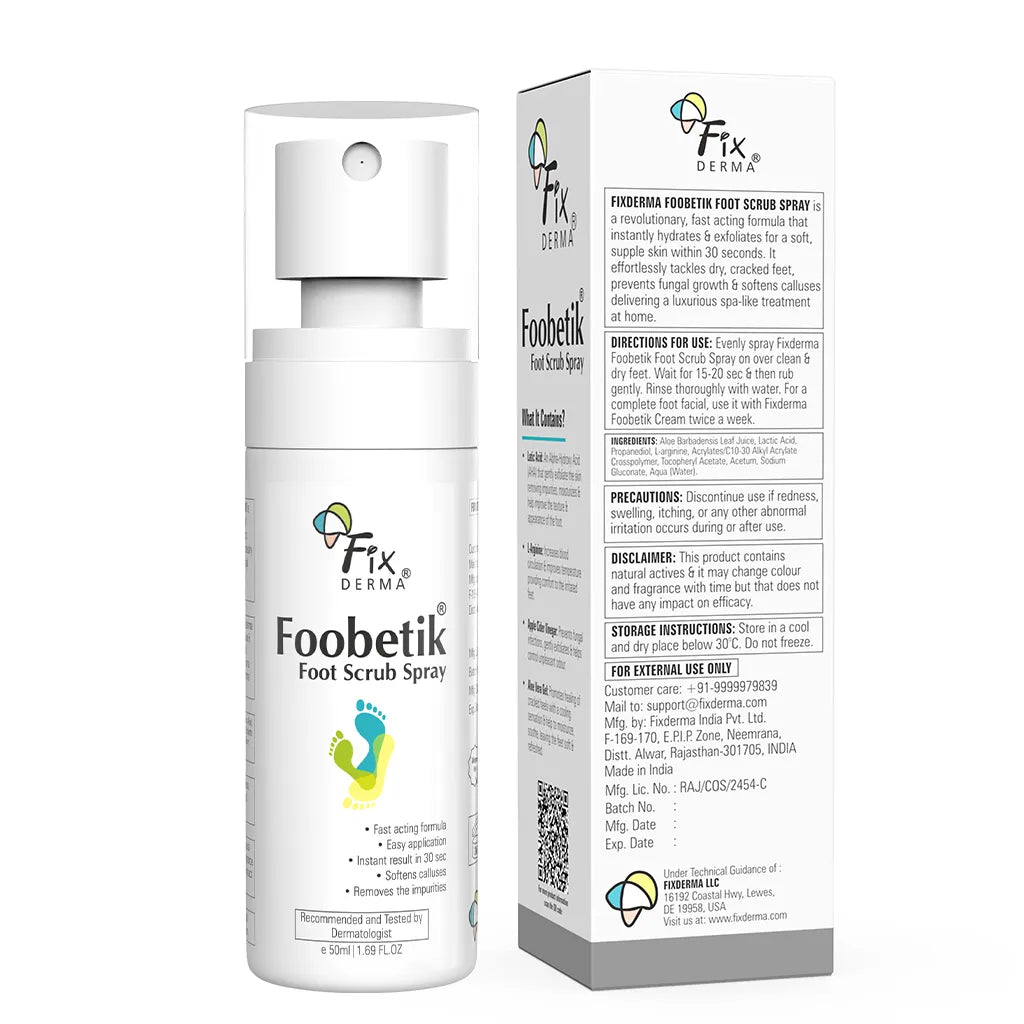 Foobetik Foot Scrub Spray