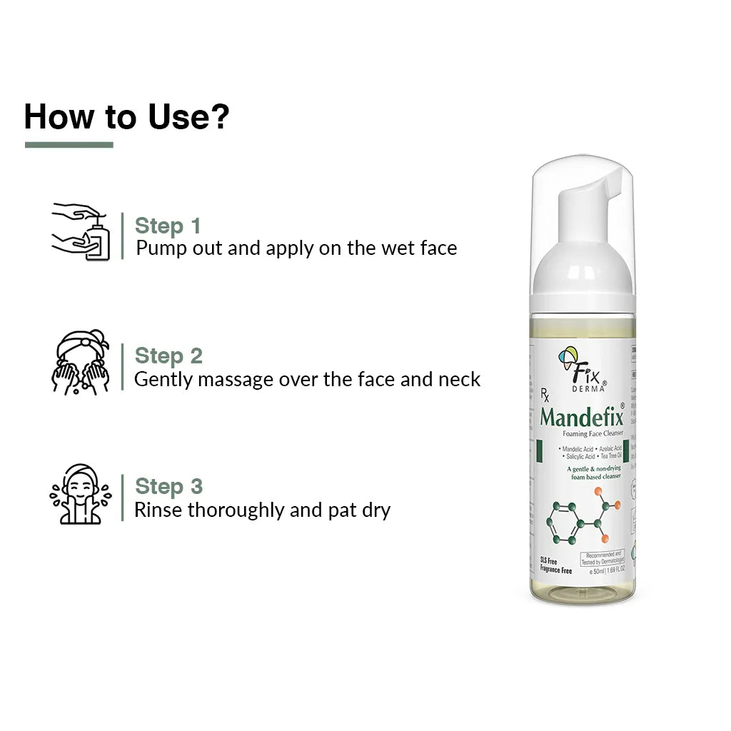 Mandefix Foaming Face Cleanser