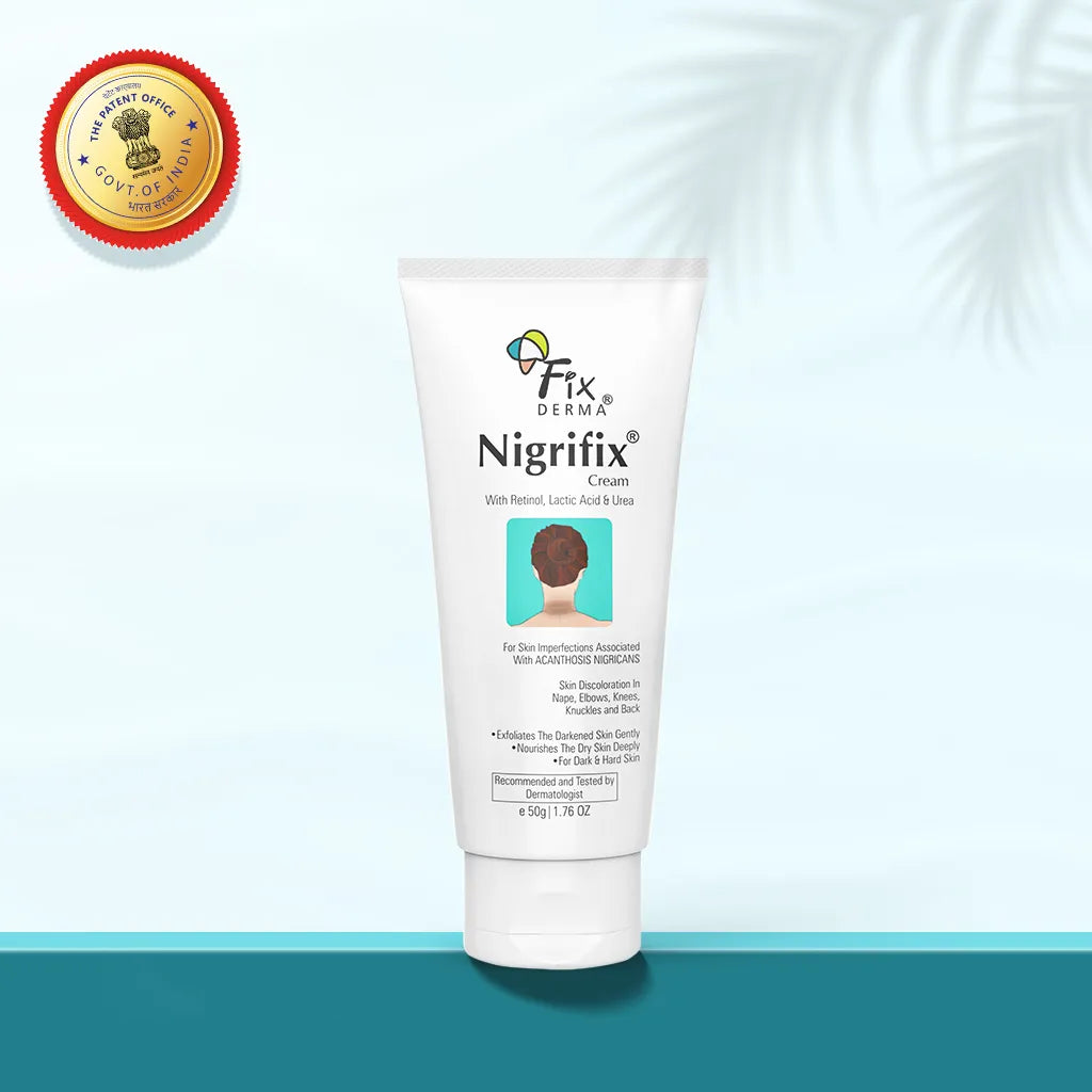 Use Nigrifix Cream 50g for Dark Patch Solution Fixderma Skincare