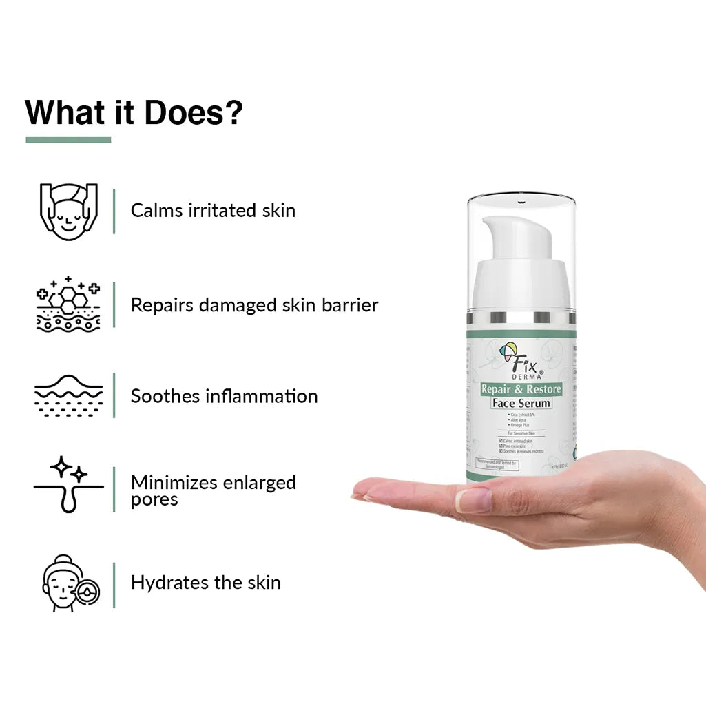 Face Repair Face Serum For Sensitive Skin by Fixderma Skincare