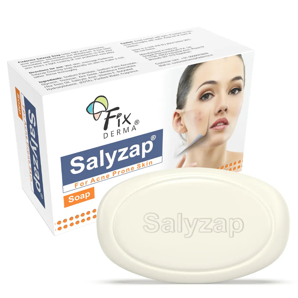 Salyzap Soap for acne prone skin