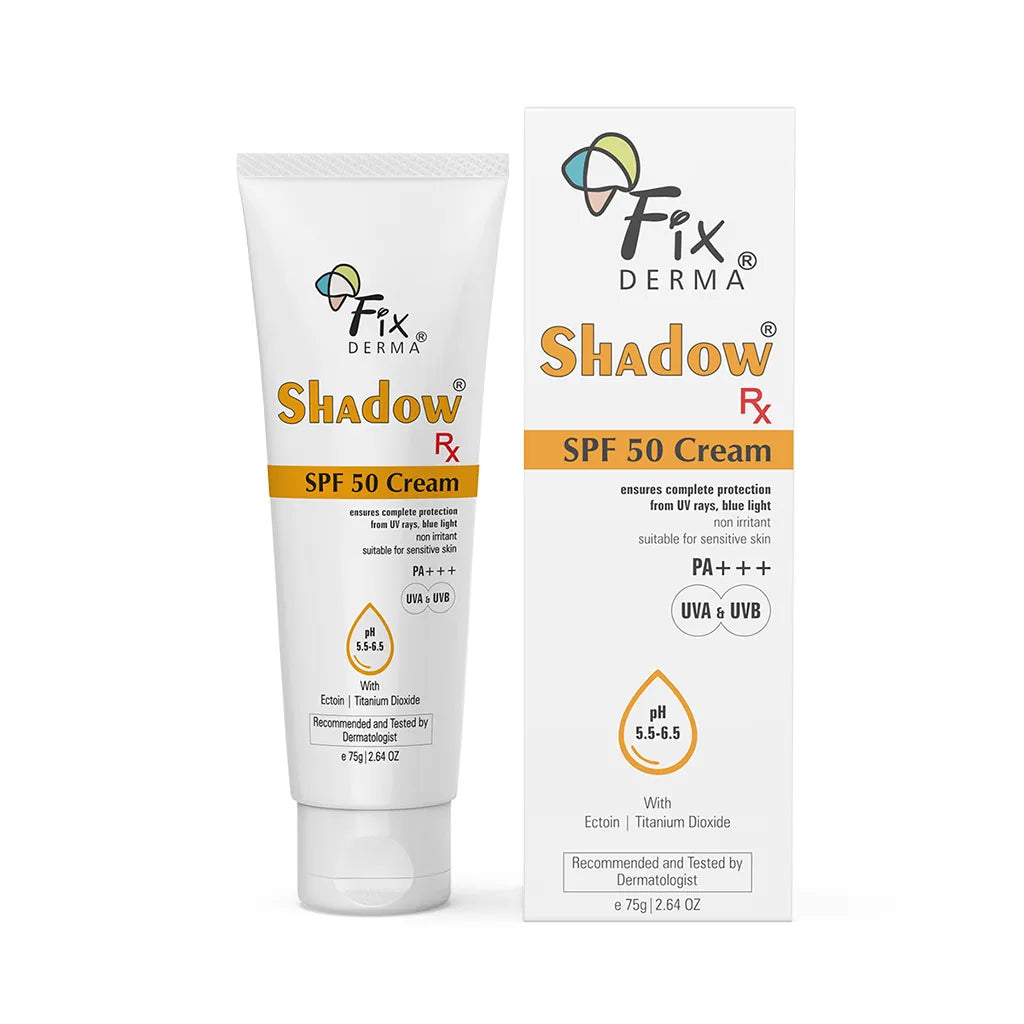 Shadow Sunscreen Rx SPF 50+ Cream – Fixderma Skincare