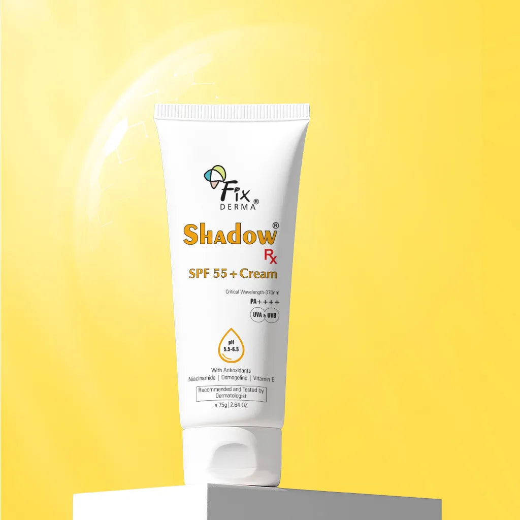 Fixderma Shadow Sunscreen Rx SPF 55+ Cream – Fixderma Skincare