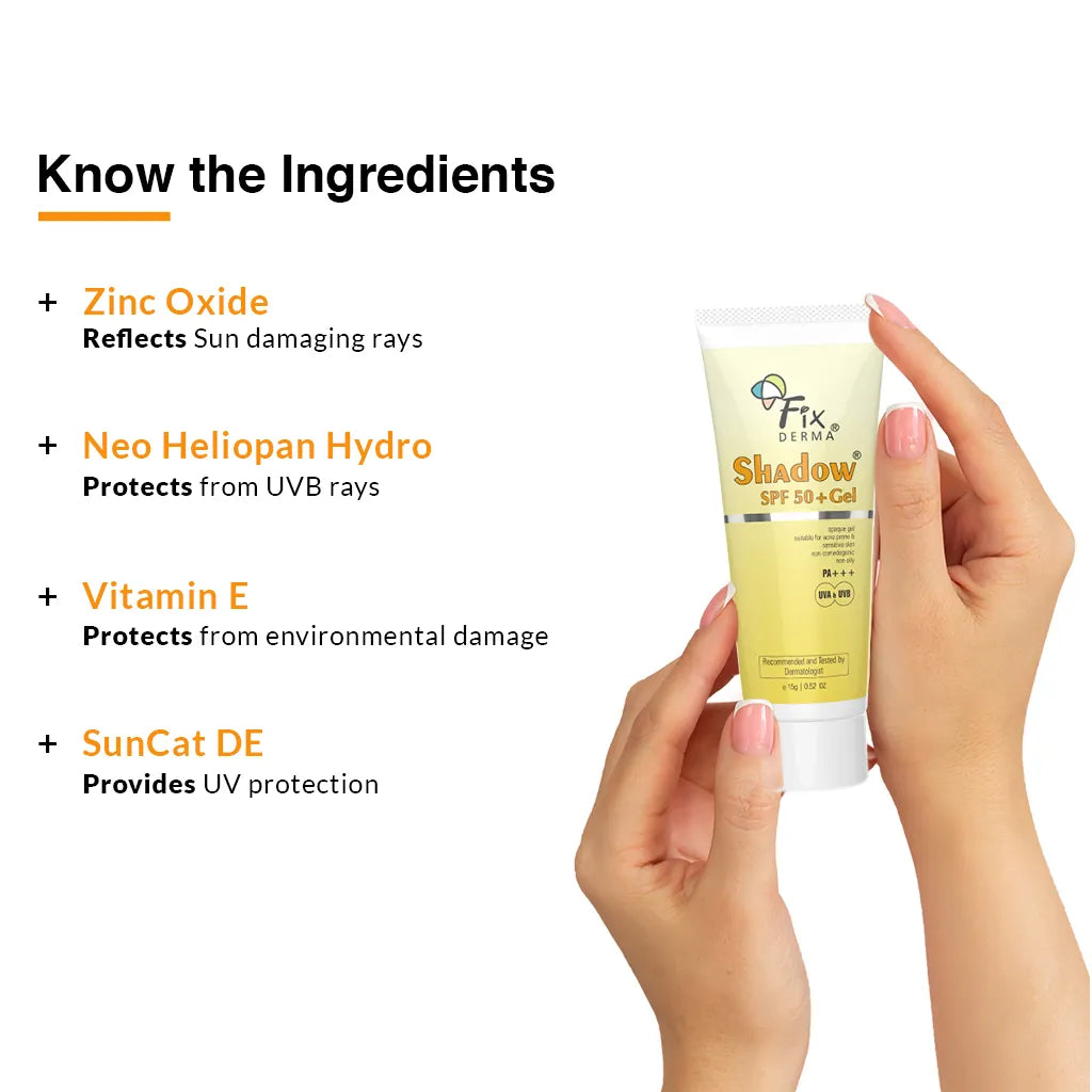 Shadow SPF 50+ Gel 15g