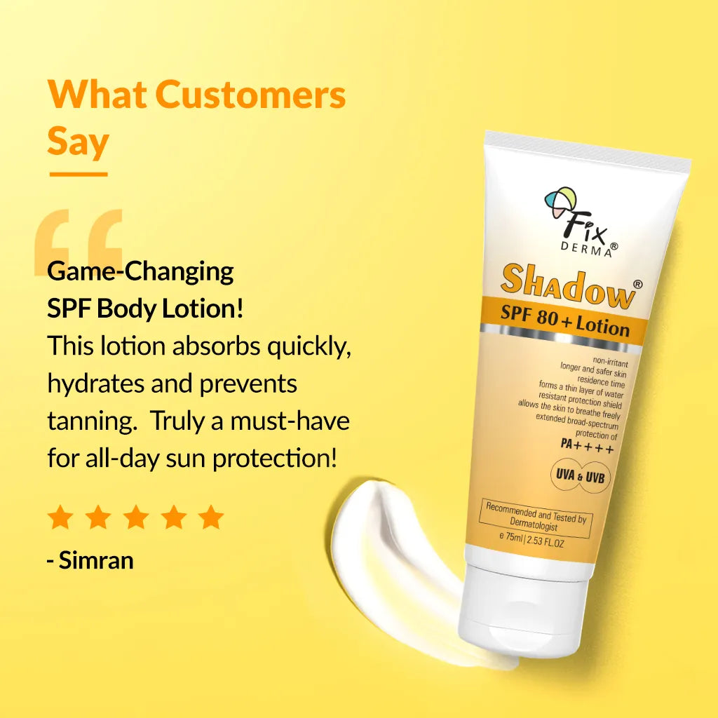 Shadow Sunscreen Lotion SPF 80+