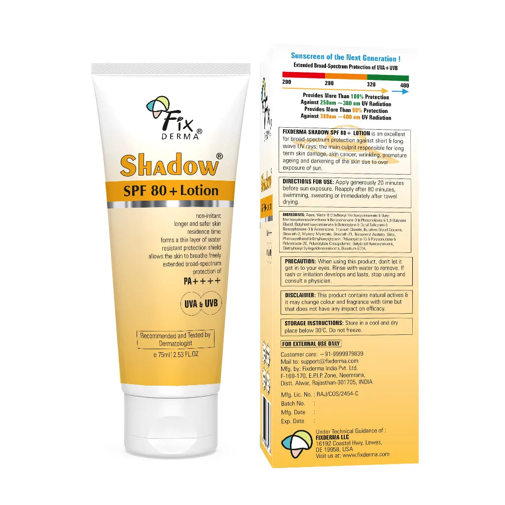 Shadow Sunscreen Lotion SPF 80+