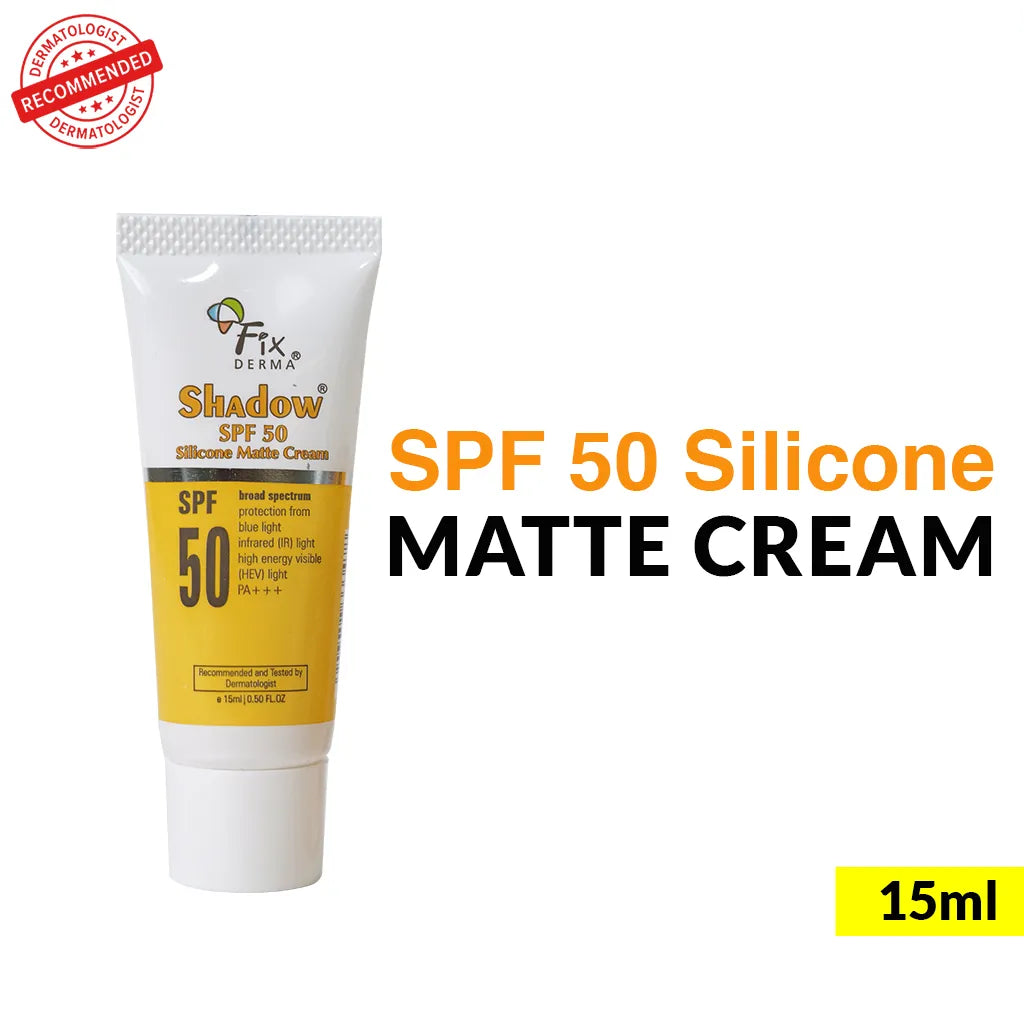 Shadow Sunscreen SPF 50 Silicone Matte Cream 15ml