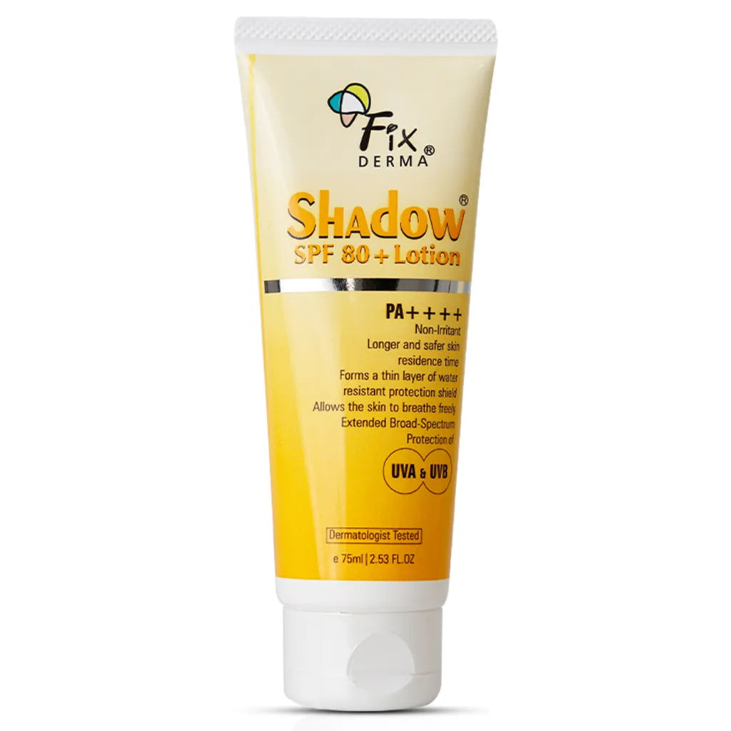 Product View of Shadow Sunscreen Lotion SPF 80+