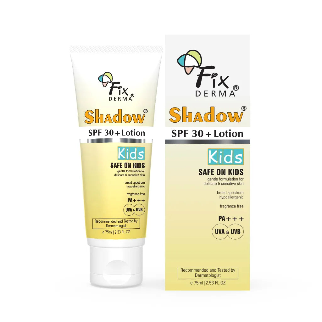 Buy Sunscreen for Kids Lotion SPF 30 Online India – Fixderma Skincare