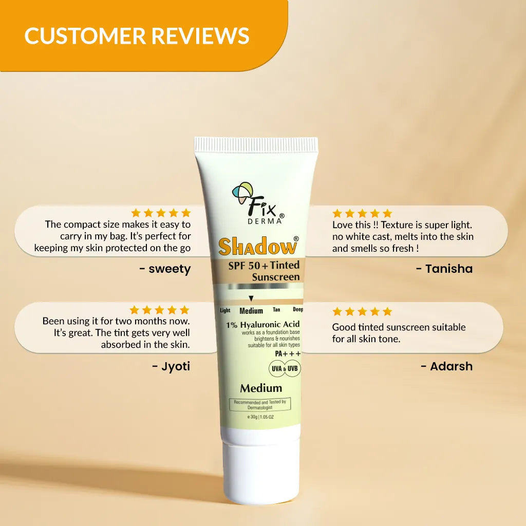 Fixderma Tinted Sunscreen SPF 50 – Even Tone Protection – Fixderma Skincare
