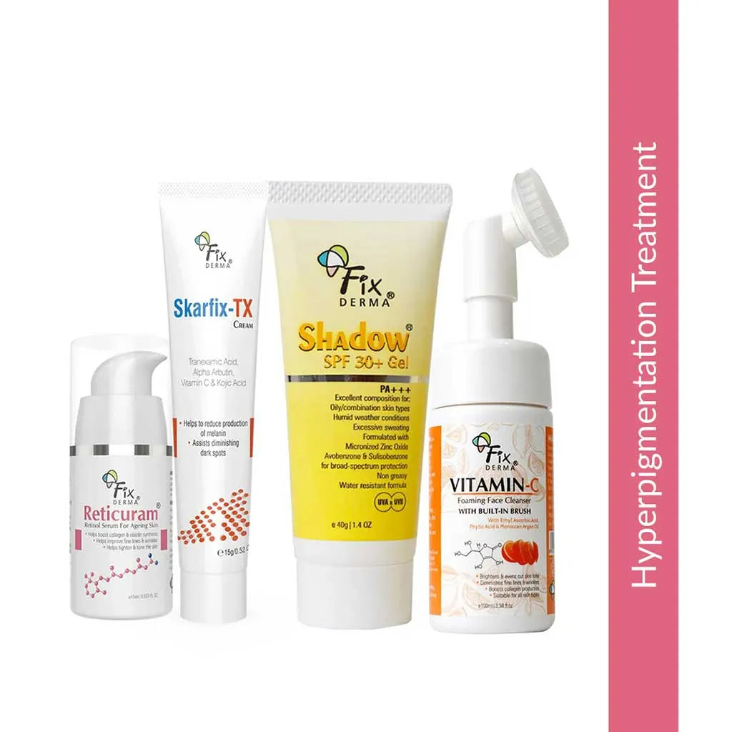 Kit Hyperpigmentation Complete skincare kit for Hyperpigmentation – Fixderma Skincare