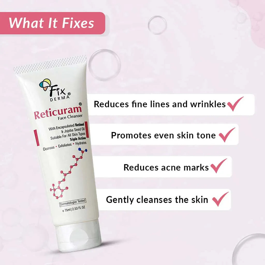 reticuram face cleanser 